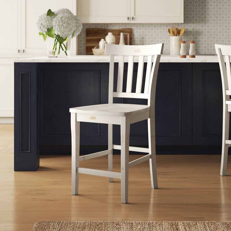 Jarrod Solid Wood 24 Counter Stool